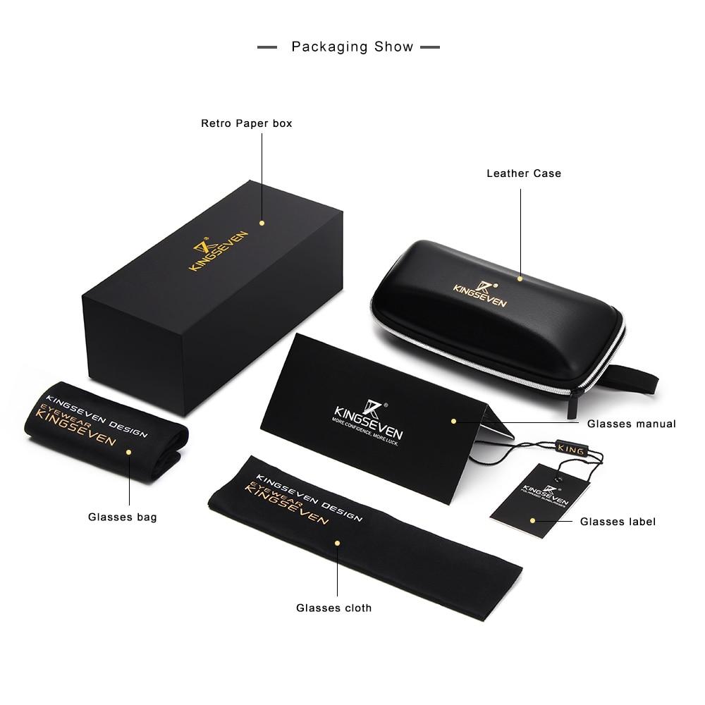 KINGSEVEN™ Photochromic Driving Polarized Anti-glare Sunglasses