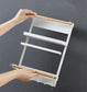 Drill-Free Magnetic Refrigerator Storage Rack