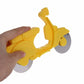Motorcycle  Pizza Cutter - Indigo-Temple