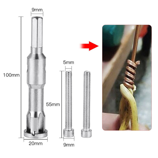 Automatic Wire Stripping & Twisting Drill Connector