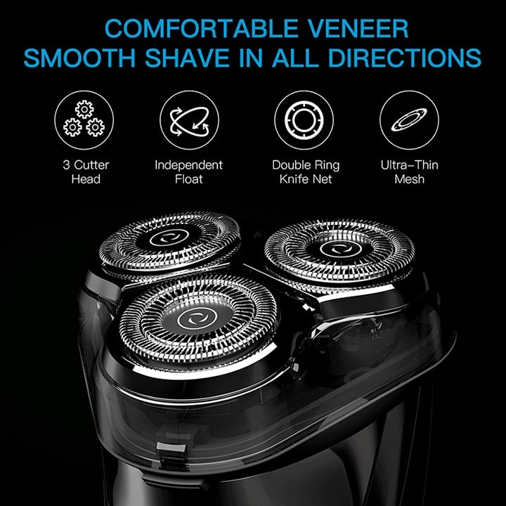 Enchen™ 3D Triple Blade IPX7 Electric Razor Shaver