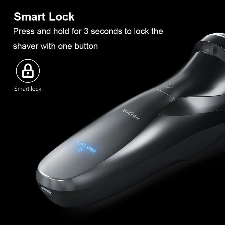 Enchen™ 3D Triple Blade IPX7 Electric Razor Shaver