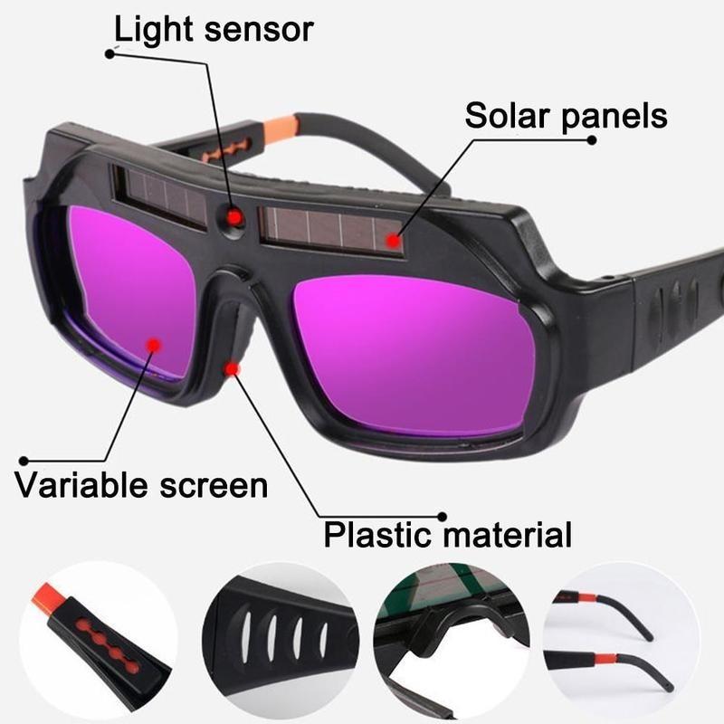 Automatic Darkening Smart Welding Glasses