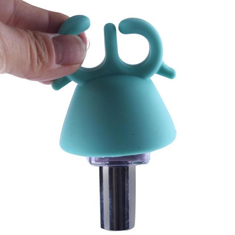 Ring Silicone Polish Bottle Holder - Indigo-Temple