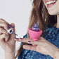 Ring Silicone Polish Bottle Holder - Indigo-Temple