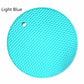Soft Silicone Kitchen Plum Blossom Heat Insulation - Indigo-Temple