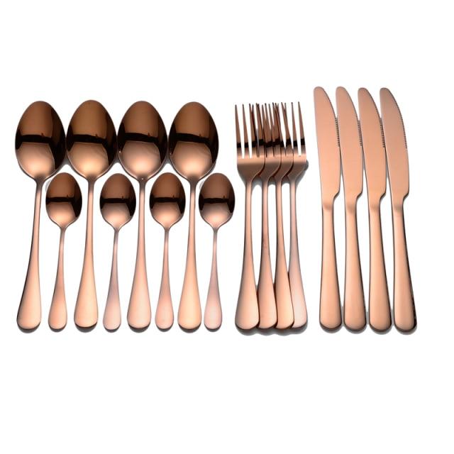 16 Pcs Stylish Stainless Steel Cutlery Set