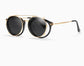 KDEAM™ Retro Steampunk Clip On Sunglasses