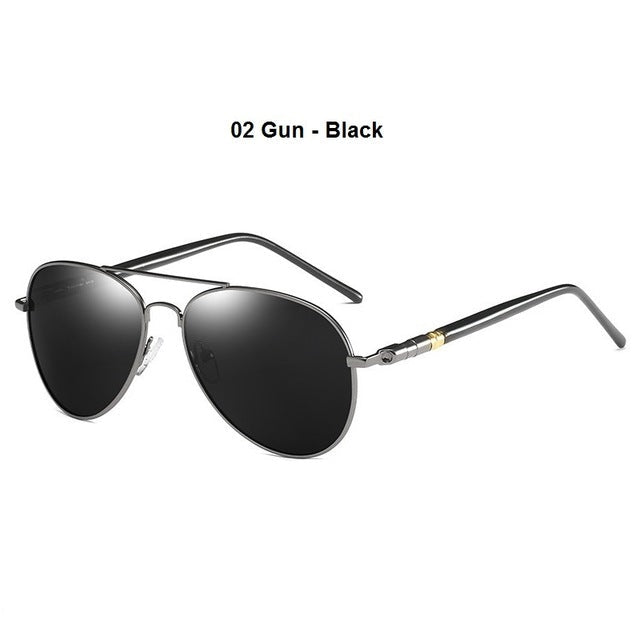 Vintage Polarized Pilot Sunglasses