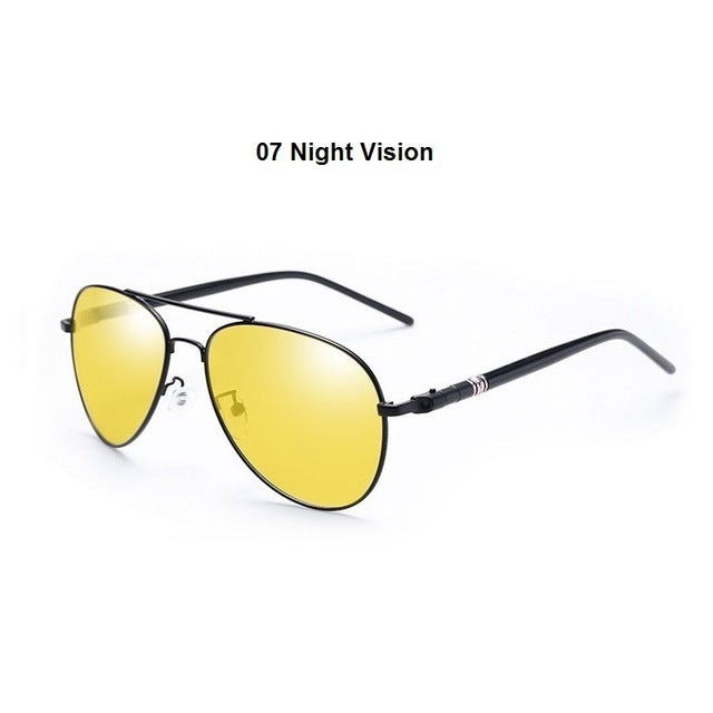 Vintage Polarized Pilot Sunglasses
