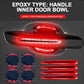 Reflective Car Door Handle Protection 3D Sticker (8 Pcs)