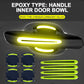 Reflective Car Door Handle Protection 3D Sticker (8 Pcs)