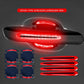 Reflective Car Door Handle Protection 3D Sticker (8 Pcs)