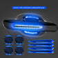 Reflective Car Door Handle Protection 3D Sticker (8 Pcs)