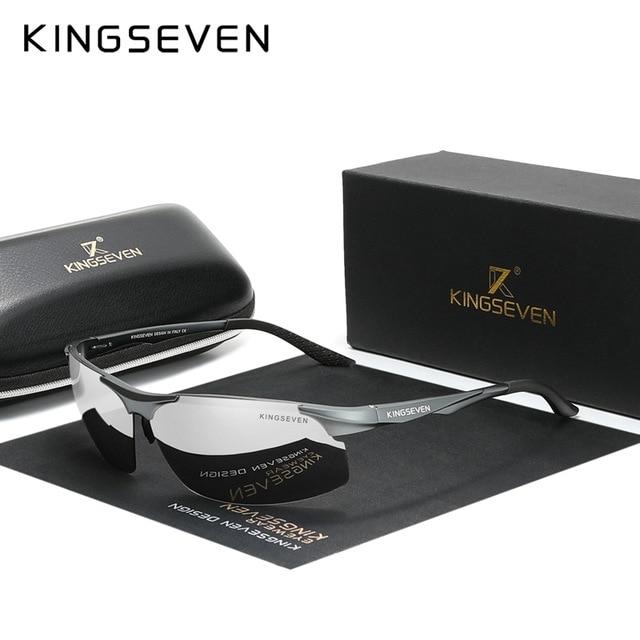 KINGSEVEN Polarized Aluminum Driving Sunglasses