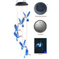 Solar LED Lights Hummingbird Wind Chimes