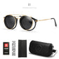 KDEAM™ Retro Steampunk Clip On Sunglasses