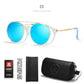 KDEAM™ Retro Steampunk Clip On Sunglasses