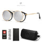 KDEAM™ Retro Steampunk Clip On Sunglasses