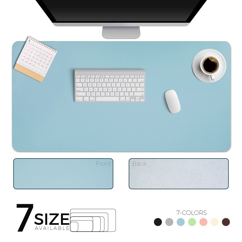 Double-Sided Large Waterproof Desk Mat