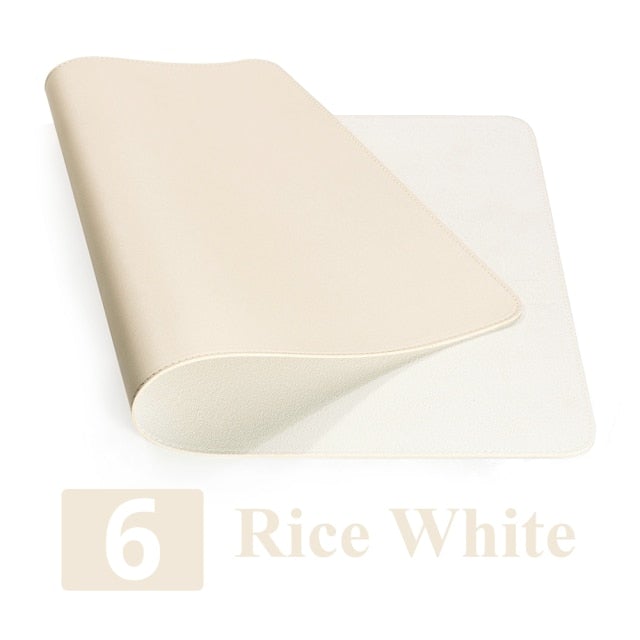 Double-Sided Large Waterproof Desk Mat