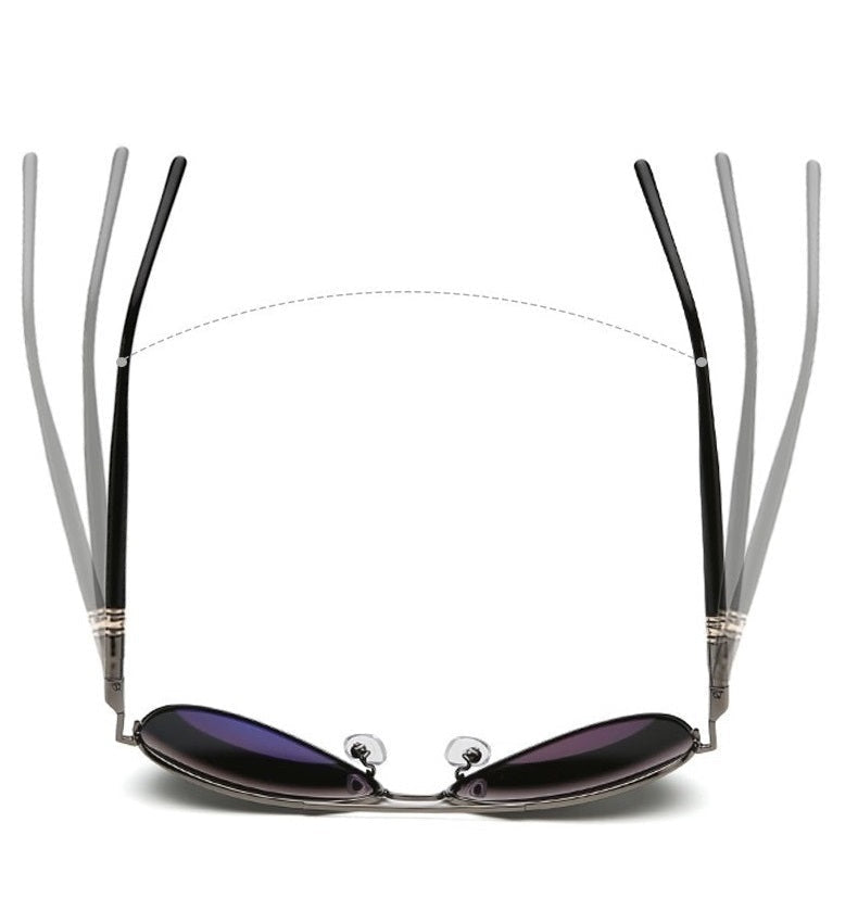 Vintage Polarized Pilot Sunglasses
