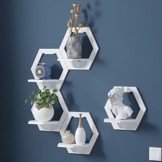 SCAFFALE™ Punch-Free Decoration Shelf Set