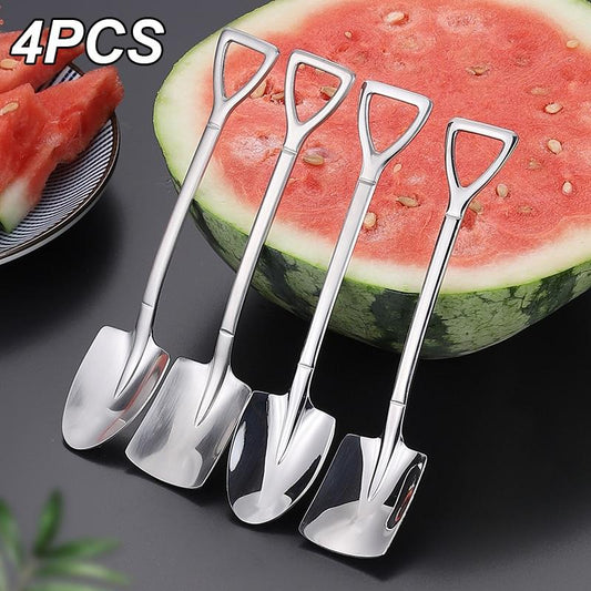 Creative Dessert Ice Cream Spoons (4pcs)