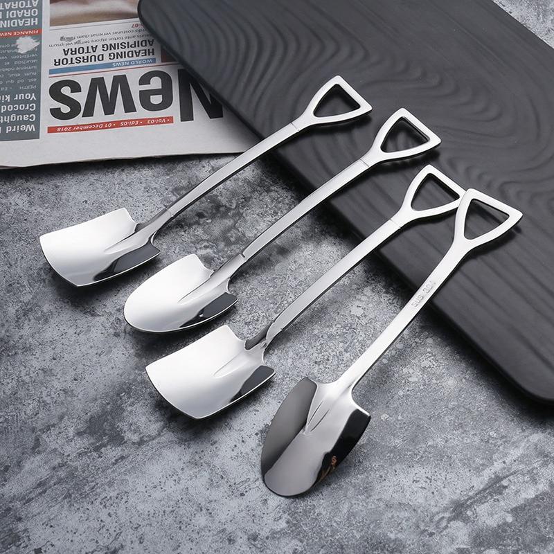 Creative Dessert Ice Cream Spoons (4pcs)