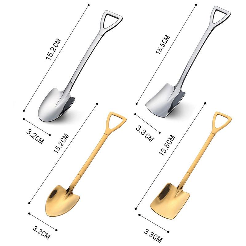Creative Dessert Ice Cream Spoons (4pcs)