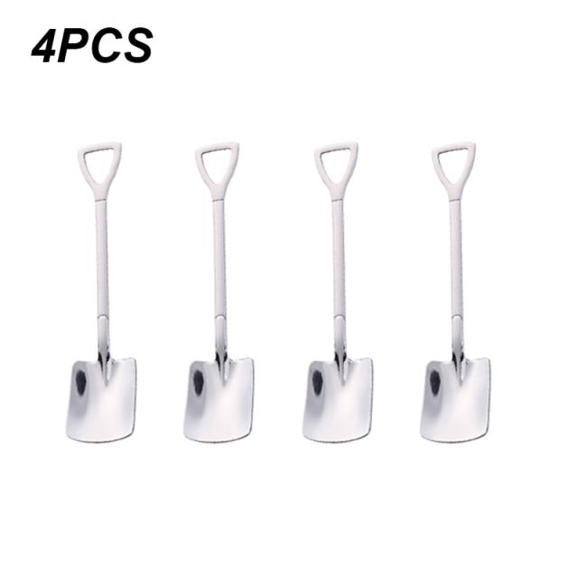 Creative Dessert Ice Cream Spoons (4pcs)