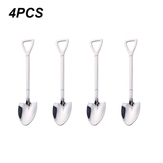 Creative Dessert Ice Cream Spoons (4pcs)
