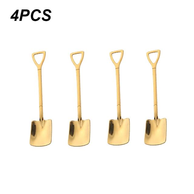 Creative Dessert Ice Cream Spoons (4pcs)