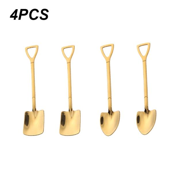 Creative Dessert Ice Cream Spoons (4pcs)