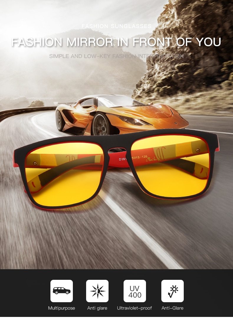 Polarized HD Vision Night Driving Sunglasses