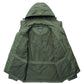 2 IN 1 waterproof Coat & Sleeveless Vest (2 colors) - Indigo-Temple