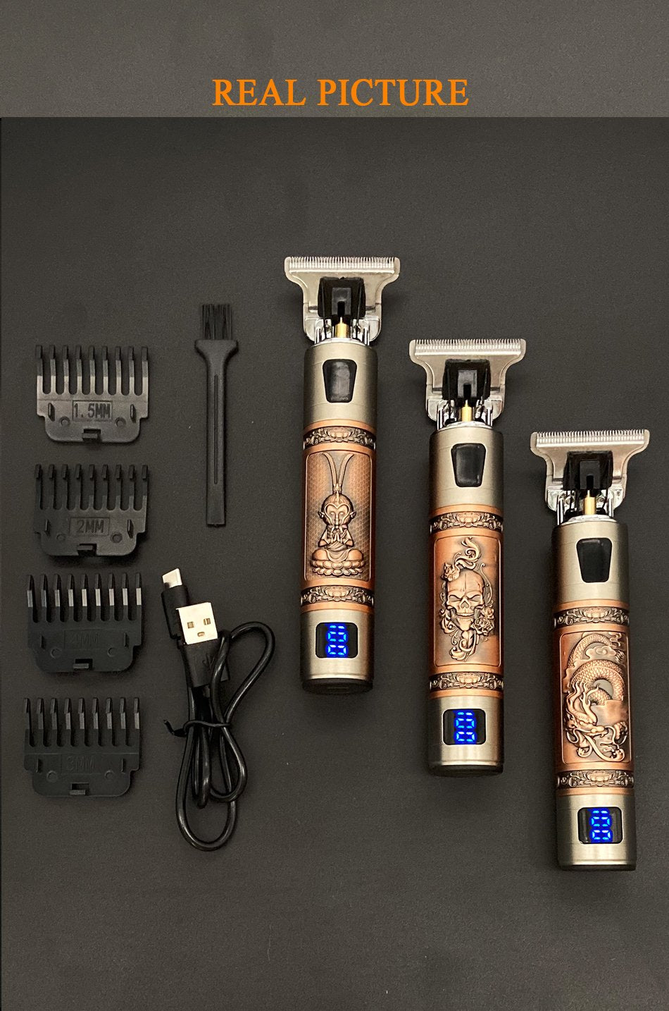 Professional Rechargeable Beard Shaver & Trimmer