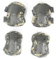 Military 4pc/set Tactical Knee & Elbow Protective Pad (5 color) - Indigo-Temple