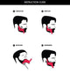 SymmetricBeard™ Shaving Stencil Kit