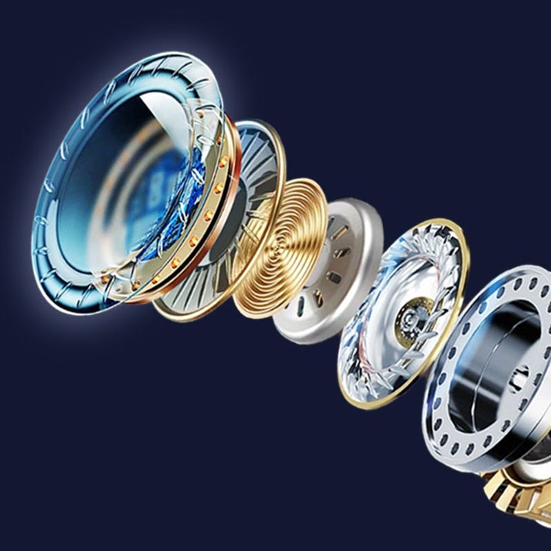 Over-Ear Bluetooth 5.0 LED Display Headset