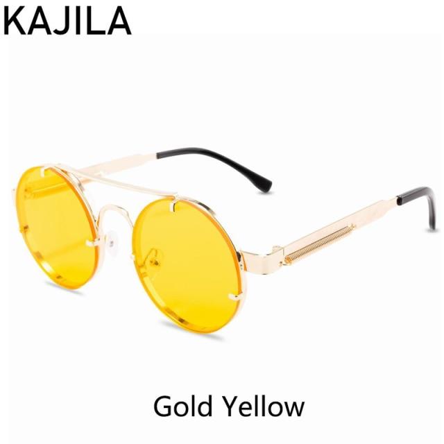 KAJILA™ Round Steampunk Sunglasses