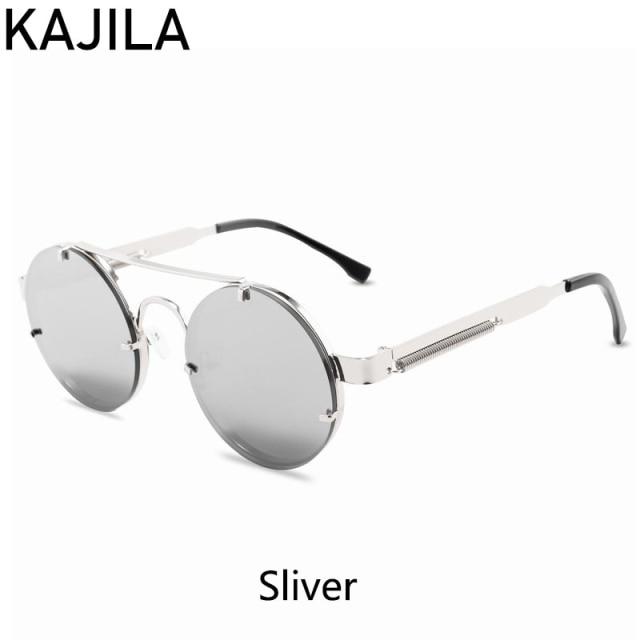 KAJILA™ Round Steampunk Sunglasses
