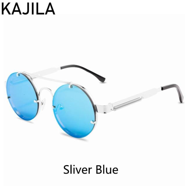 KAJILA™ Round Steampunk Sunglasses