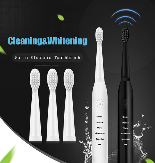 Powerful Ultrasonic Toothbrush (USB Rechargeable)