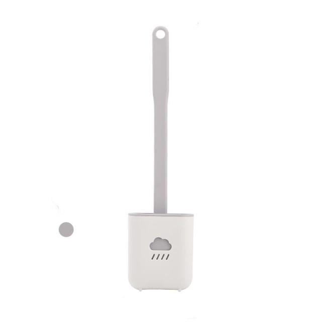 Wall Hanging Smart Silicone Toilet Brush