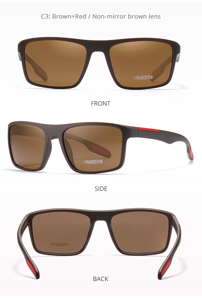 KDEAM™ Ultra Light Polarized Sunglasses For Men