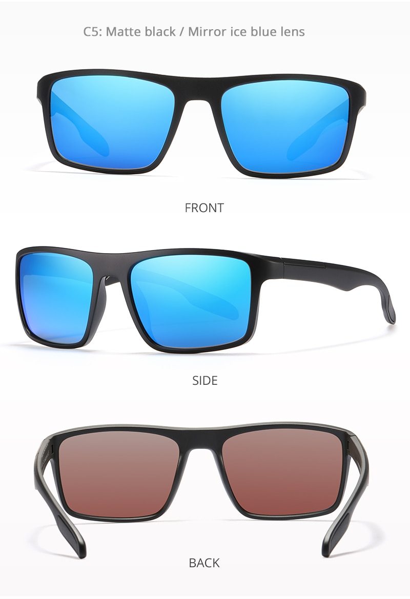 KDEAM™ Ultra Light Polarized Sunglasses For Men