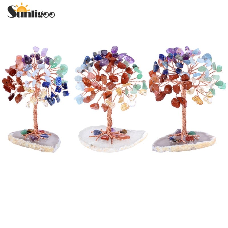 Natural Crystal Feng Shui Money Tree