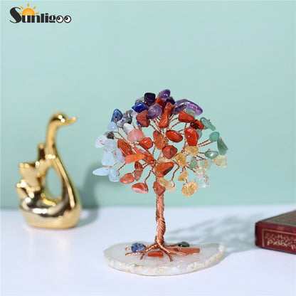 Natural Crystal Feng Shui Money Tree