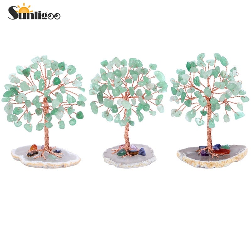 Natural Crystal Feng Shui Money Tree